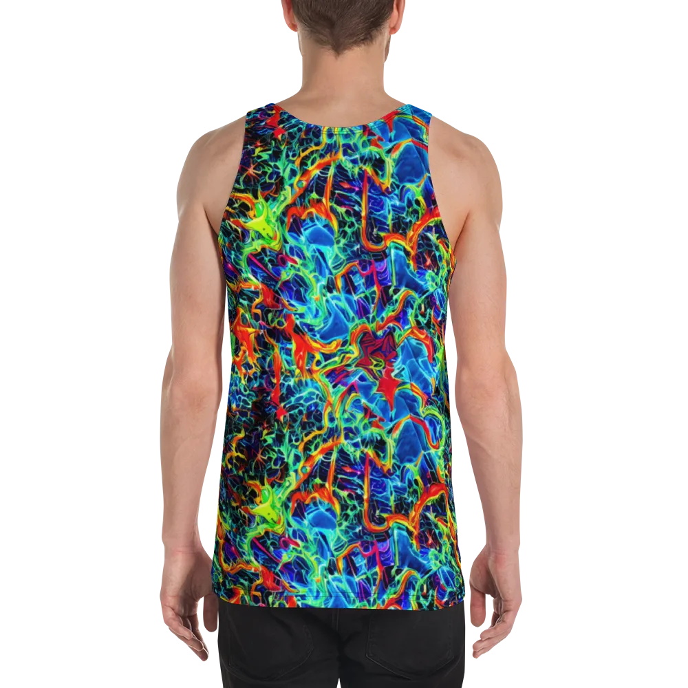Prismfire on Men's Tank Top — Back