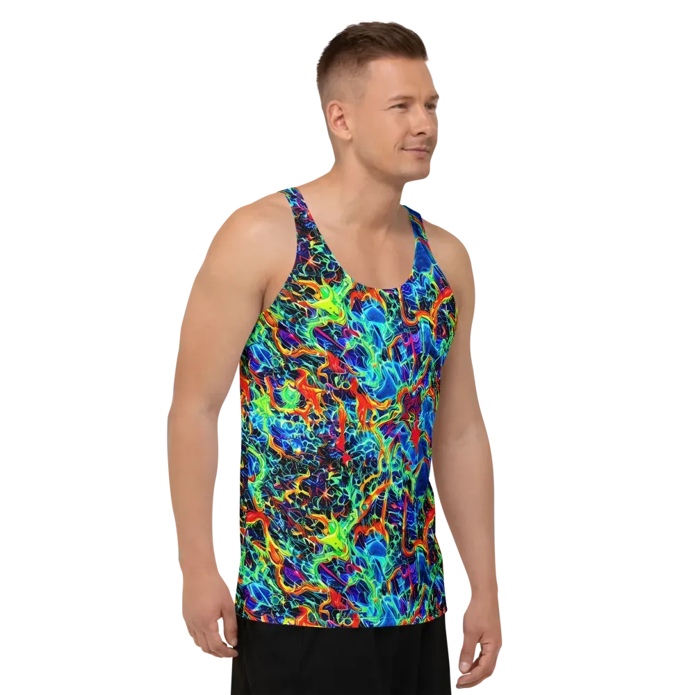 Prismfire on Men's Tank Top — Right Front
