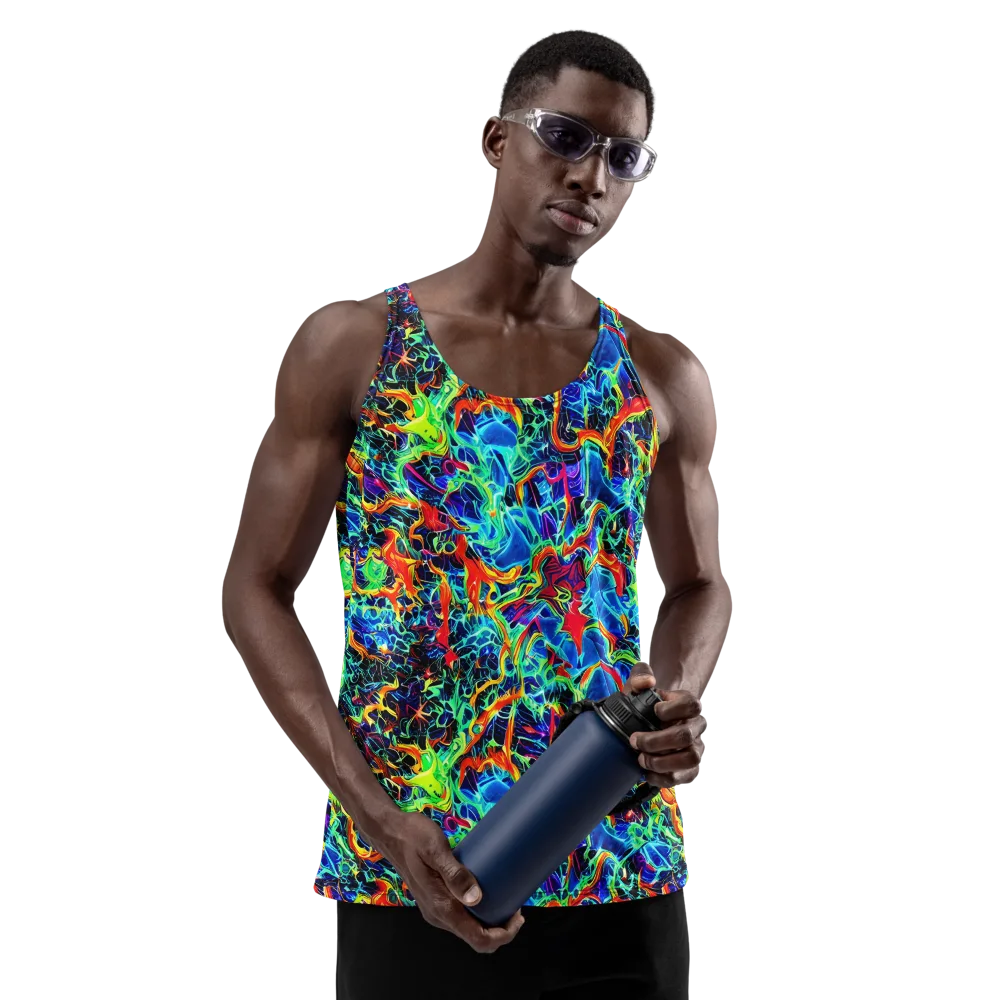 Prismfire on Men's Tank Top — Front