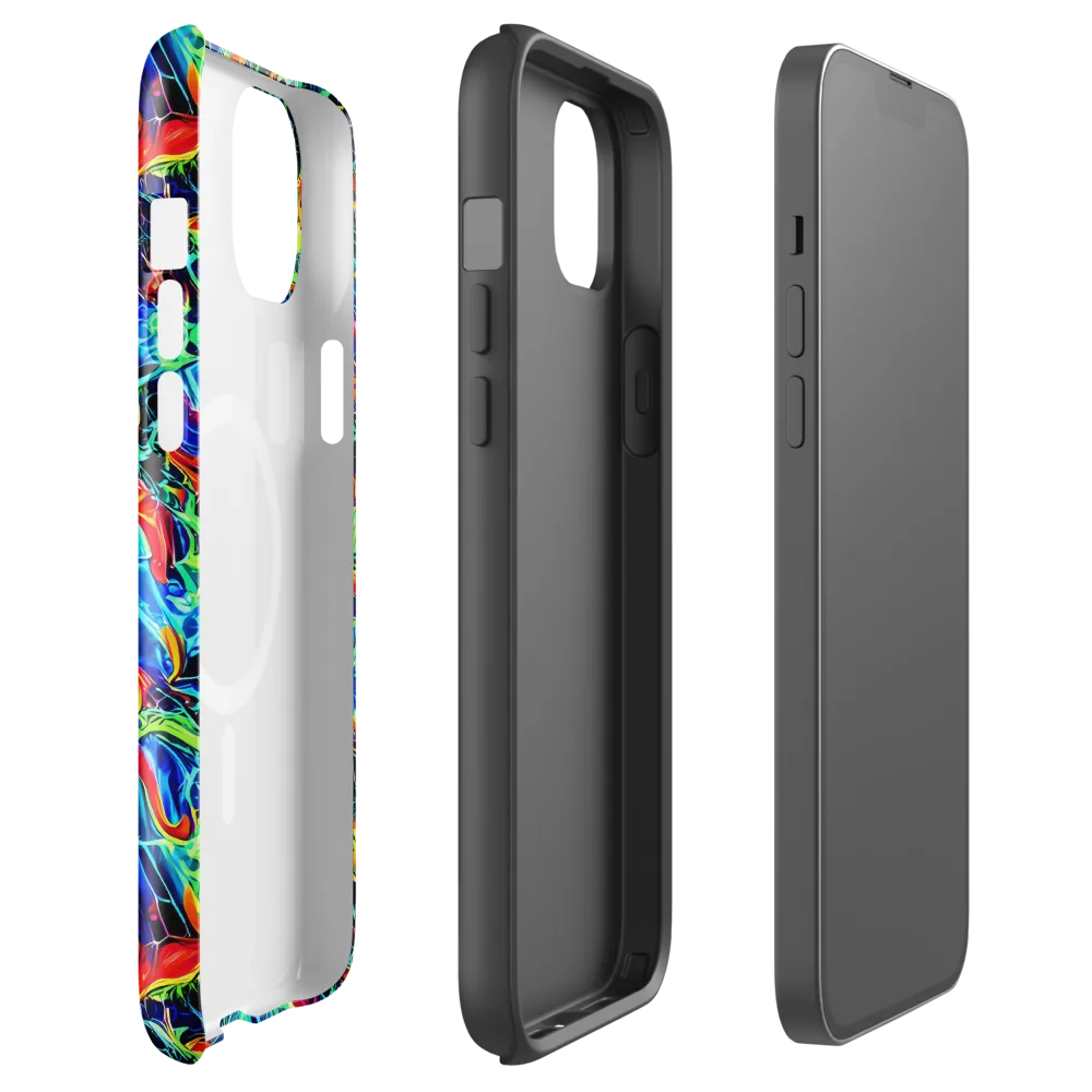 Prismfire on MagSafe Tough Case for iPhone® — Front