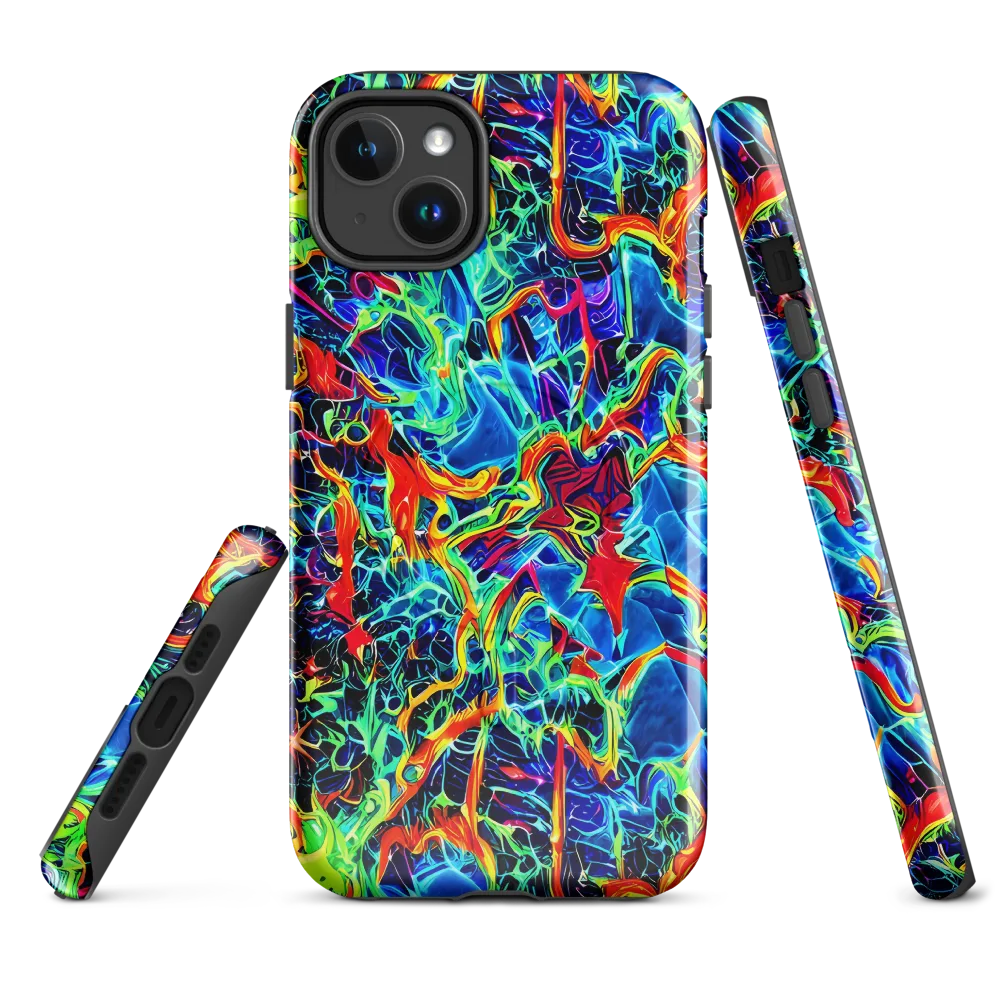Prismfire on MagSafe Tough Case for iPhone® — Front