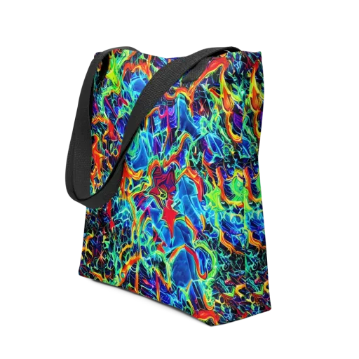 Prismfire on a Tote Bag