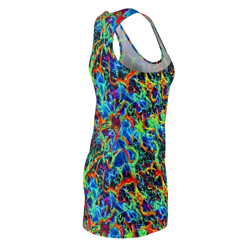 Prismfire on Racerback Dress — Back Side