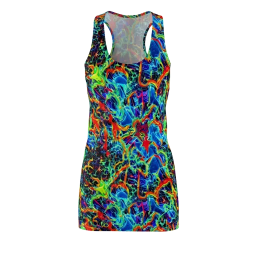 Prismfire on a Racerback Dress