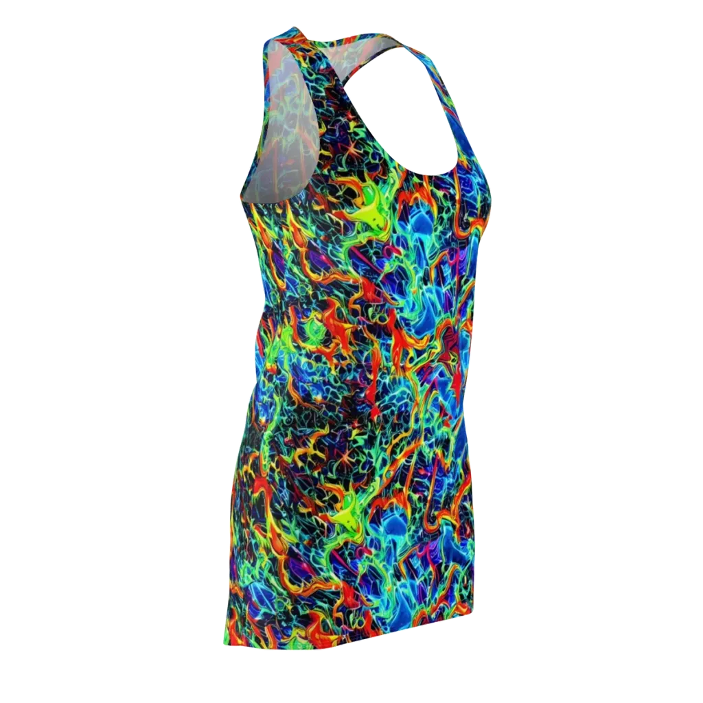 Prismfire on Racerback Dress — Front Side