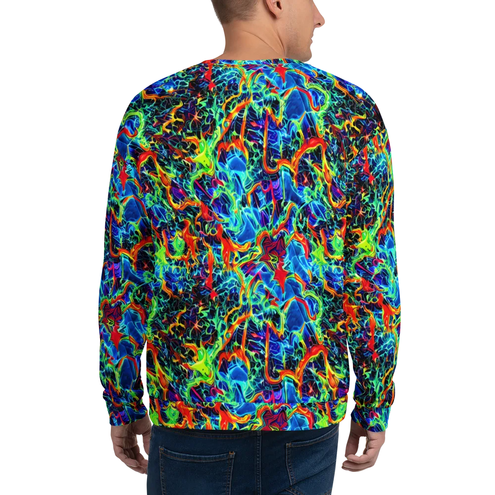 Prismfire on Sweatshirt — Back