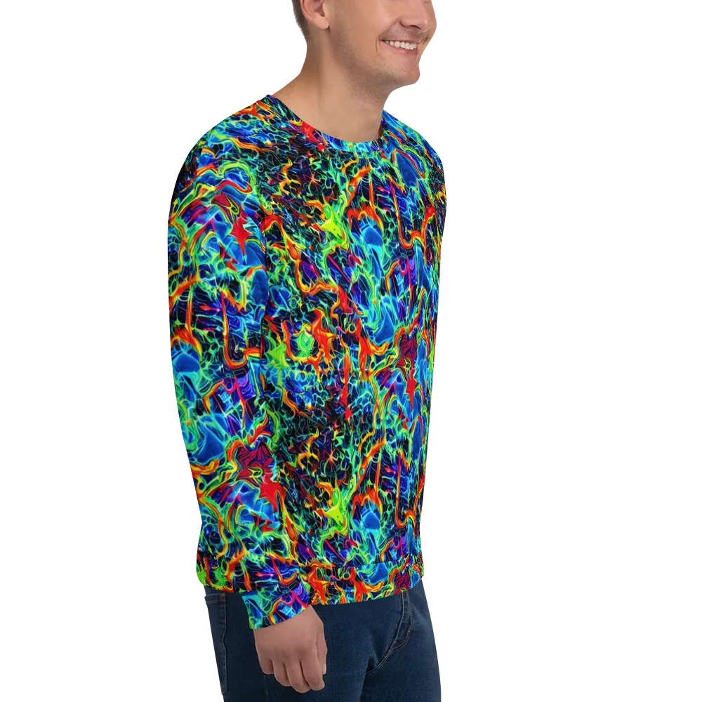 Prismfire on Sweatshirt — Right Front