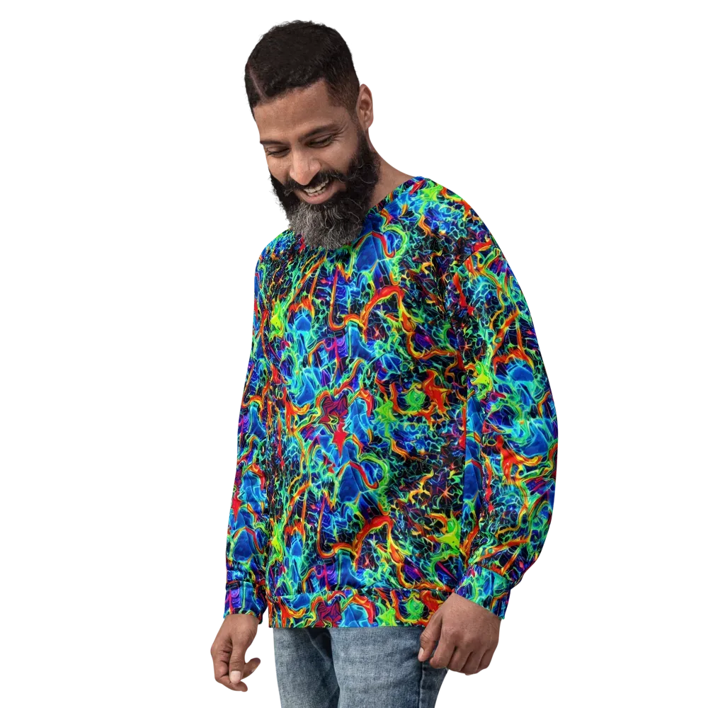 Prismfire on Sweatshirt — Left Front