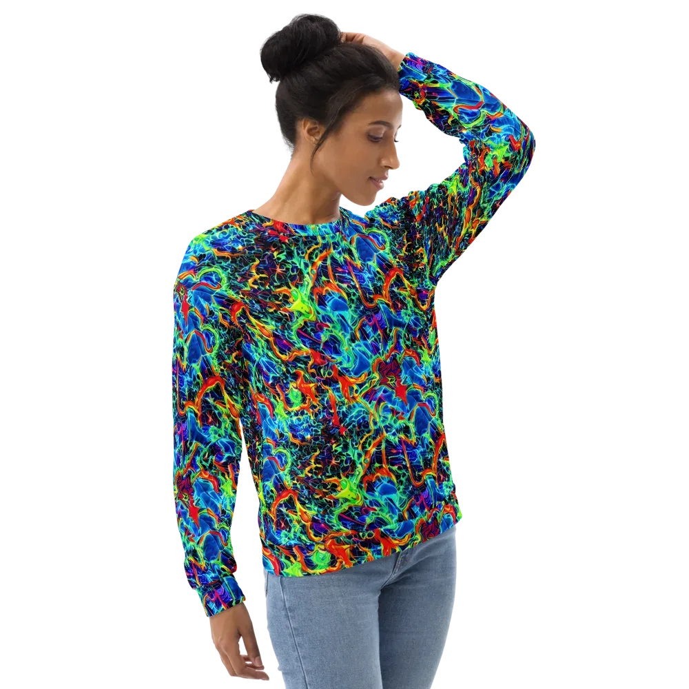 Prismfire on Sweatshirt — Right Front