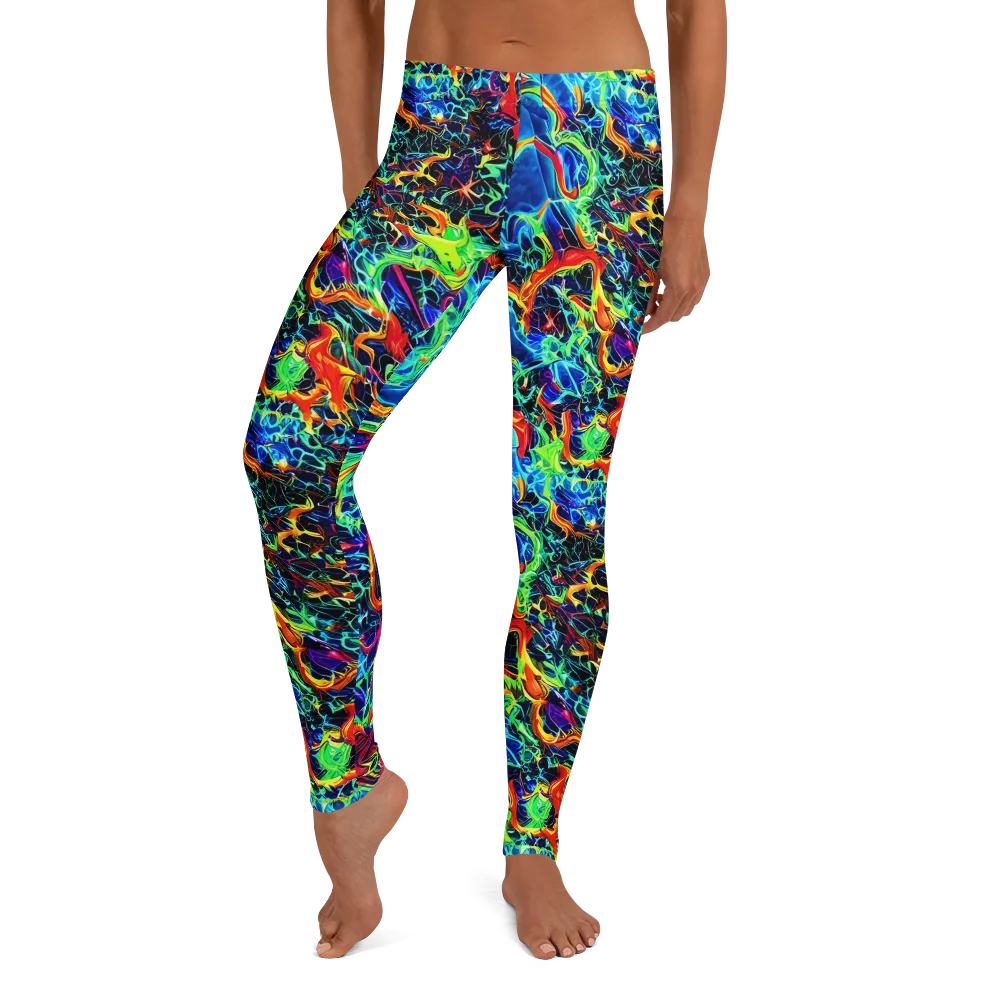 Prismfire on Leggings — Front