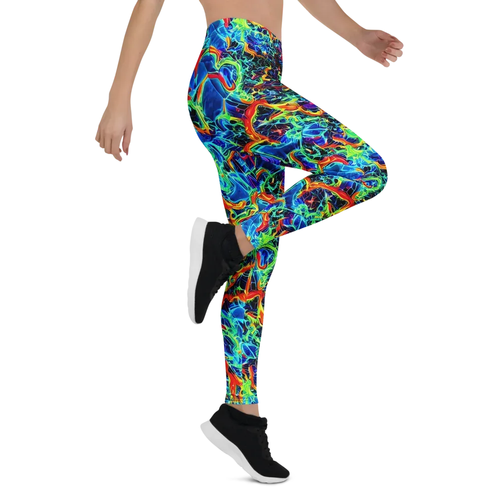Prismfire on Leggings — Right