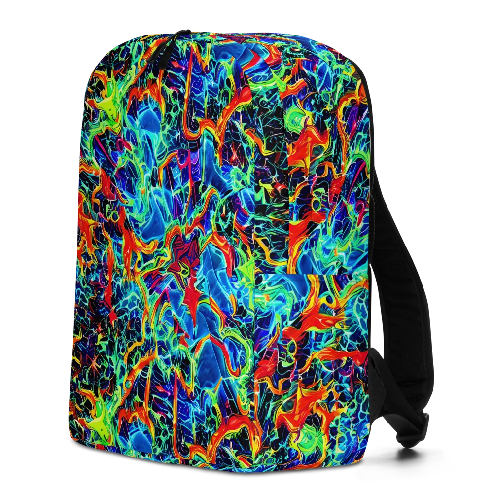 Prismfire on Minimalist Backpack — Left