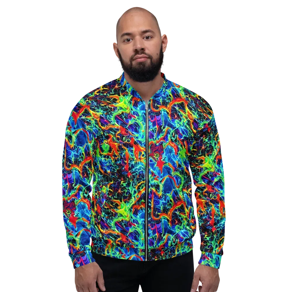 Prismfire on Bomber Jacket — Front