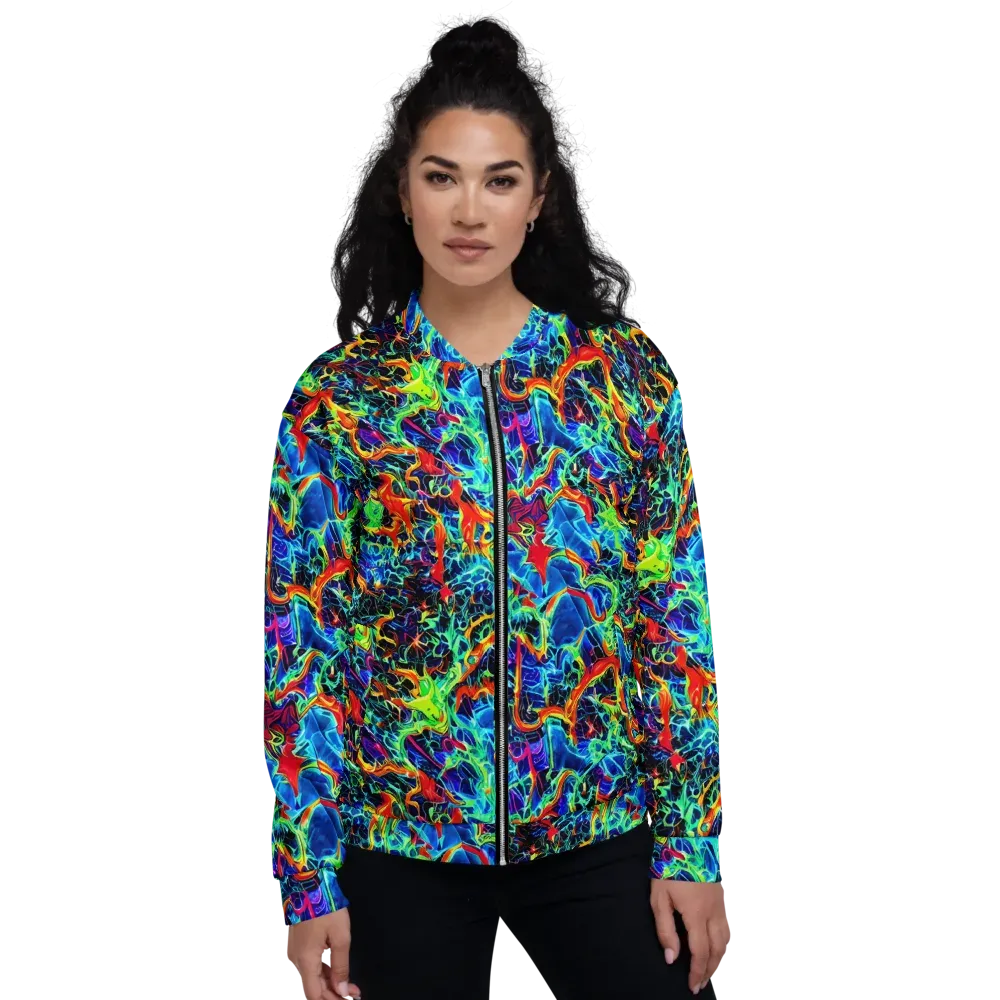 Prismfire on Bomber Jacket — Front