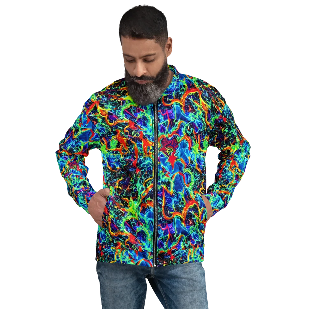 Prismfire on Bomber Jacket — Front