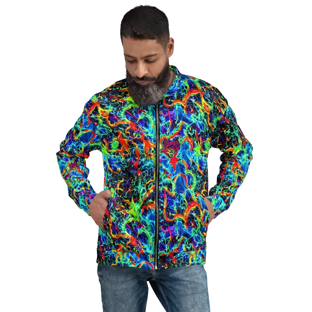 Prismfire on Bomber Jacket — Front