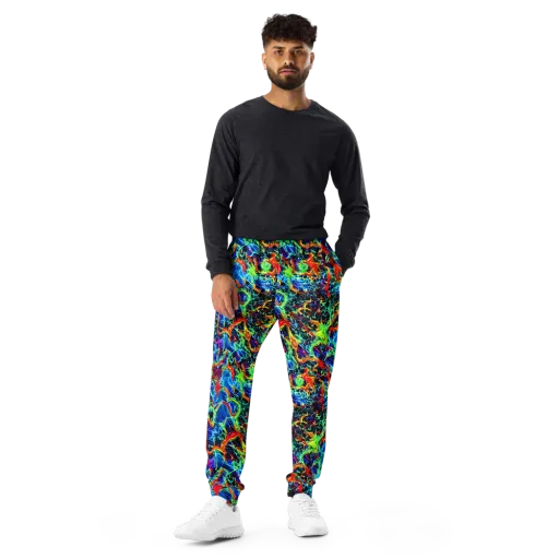 Prismfire on a Men's Joggers