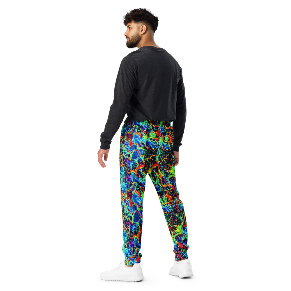 Prismfire on Men's Joggers — Back