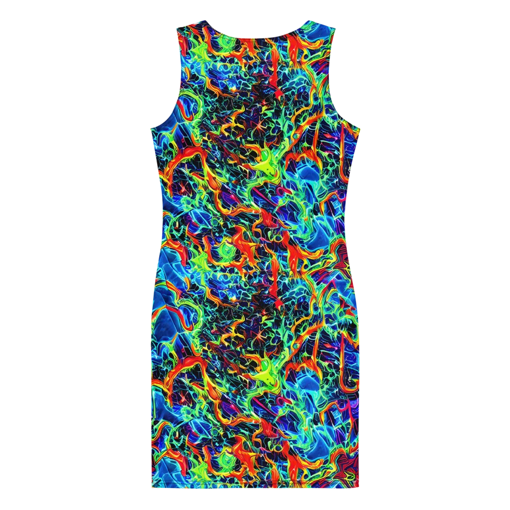 Prismfire on Bodycon Dress — Back
