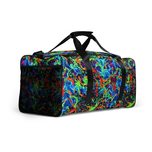 Prismfire on a Duffle Bag