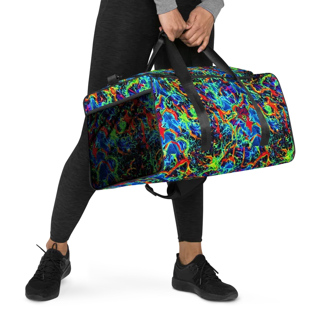 Prismfire on Duffle Bag — Right Front