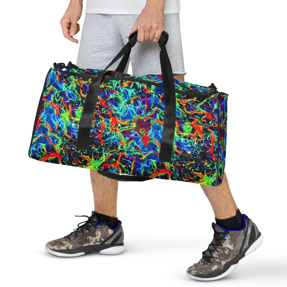 Prismfire on Duffle Bag — Front