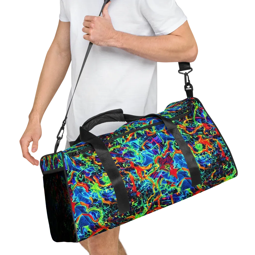 Prismfire on Duffle Bag — Right Front