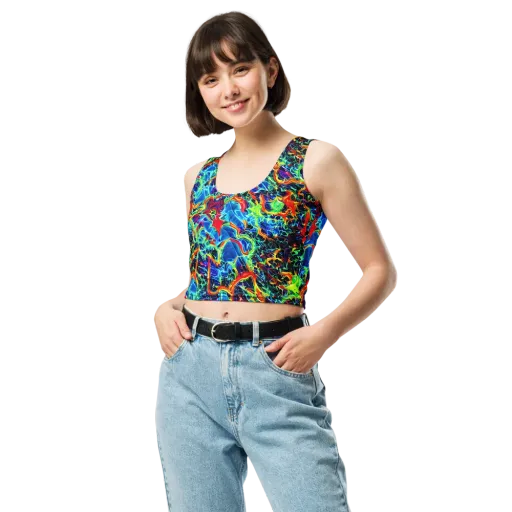 Prismfire on a Crop Top