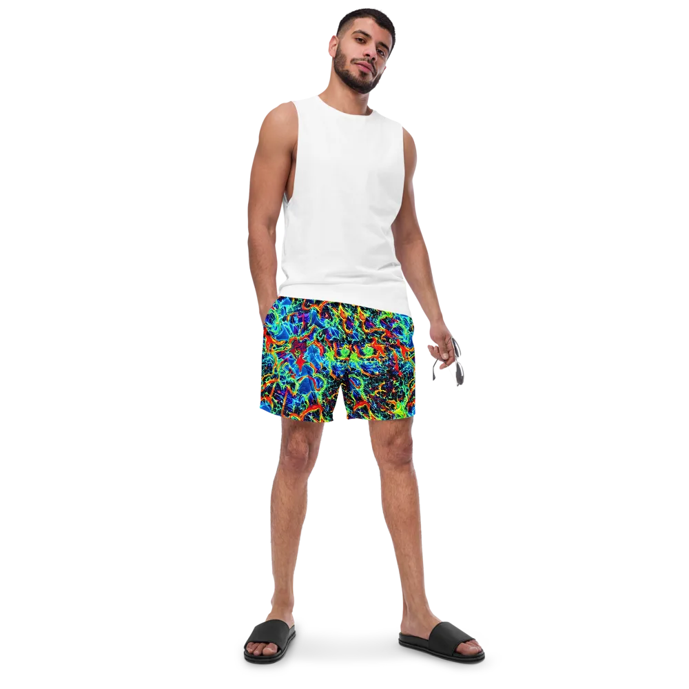 Prismfire on Swim Trunks — Front