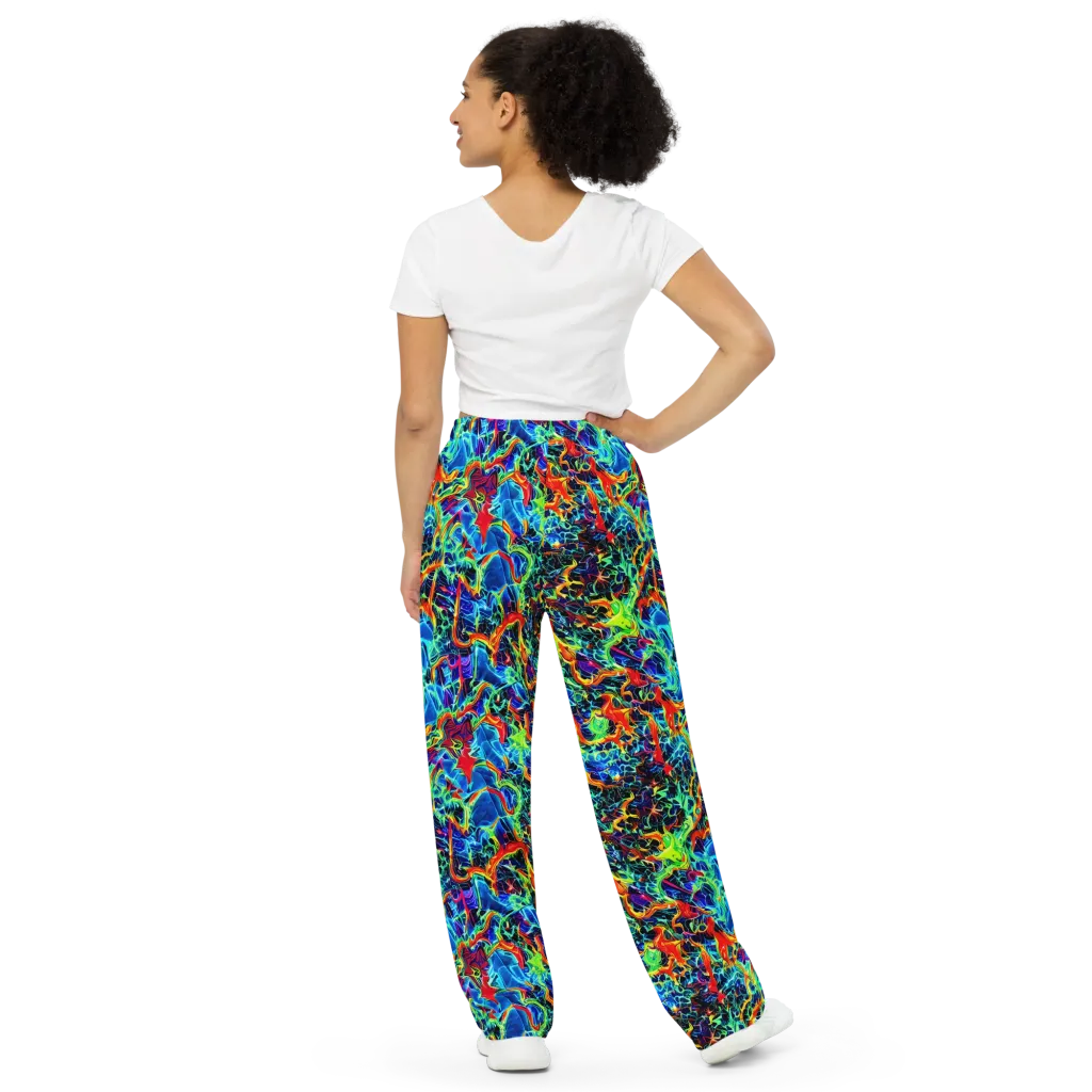 Prismfire on Wide-Leg Pants — Back