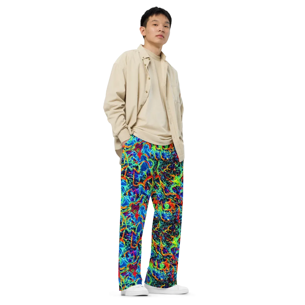 Prismfire on Wide-Leg Pants — Right Front