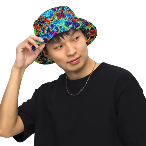 Prismfire on a Reversible Bucket Hat