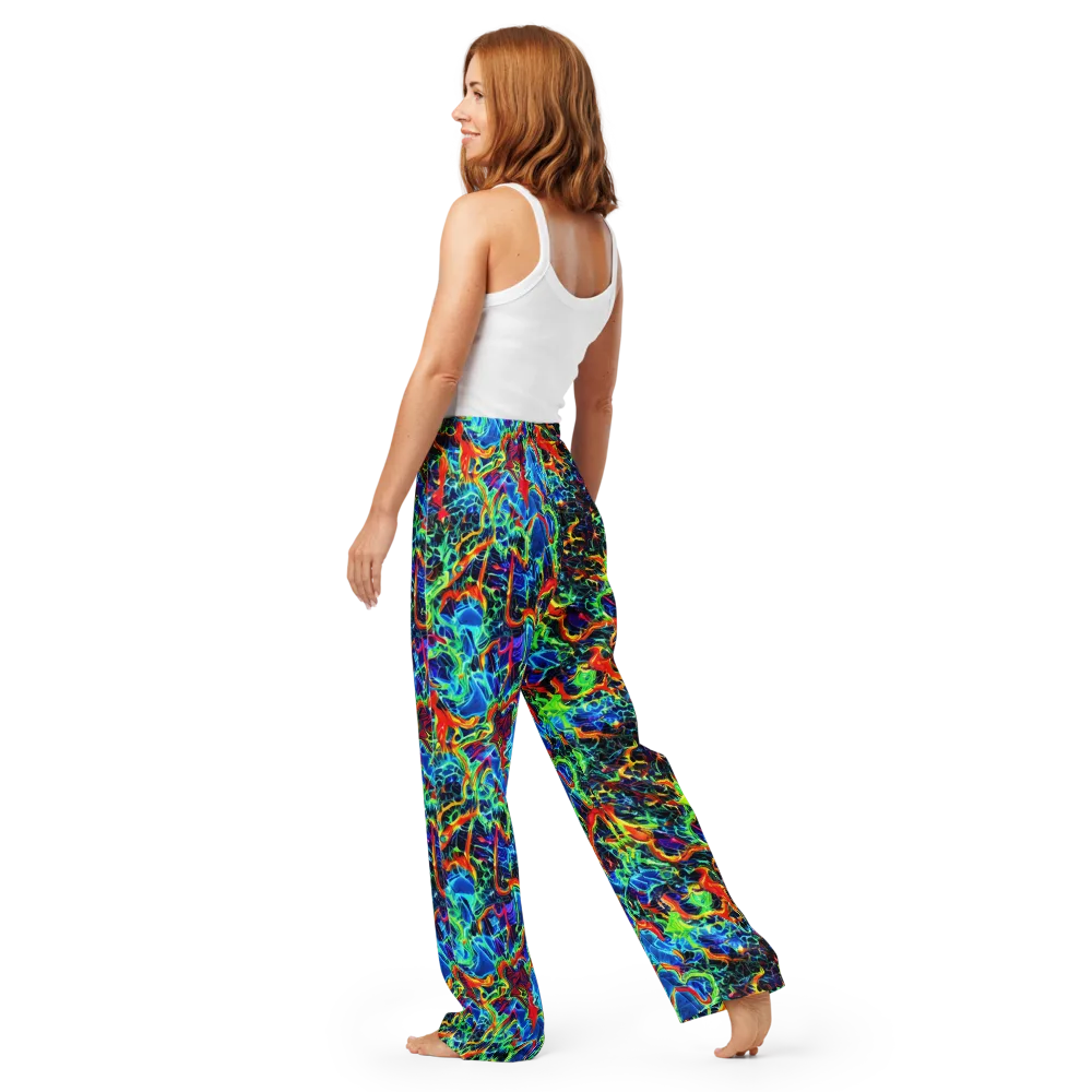 Prismfire on Women's Pajama Pants — Back