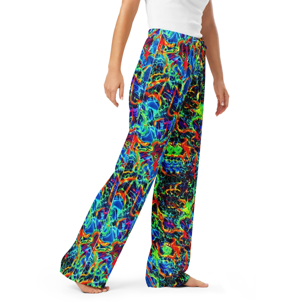 Prismfire on Women's Pajama Pants — Right Front