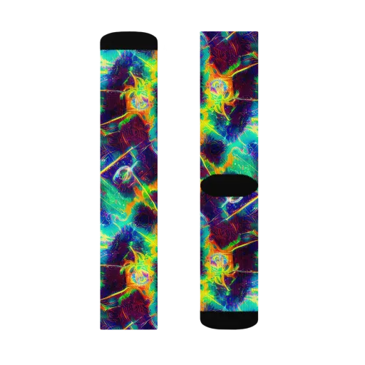 The Neon Paradox on a Socks