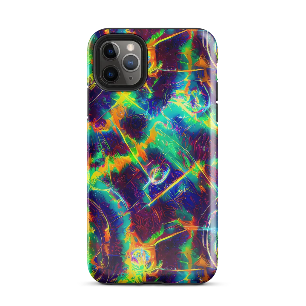 The Neon Paradox on Tough Case for iPhone® — Front