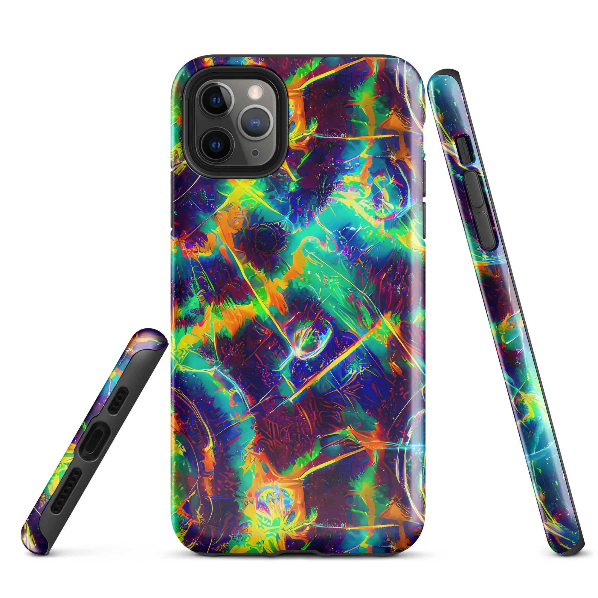 The Neon Paradox on Tough Case for iPhone® — Front