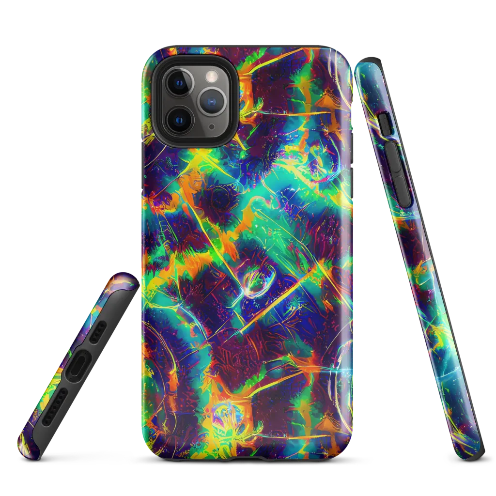 The Neon Paradox on Tough Case for iPhone® — Front