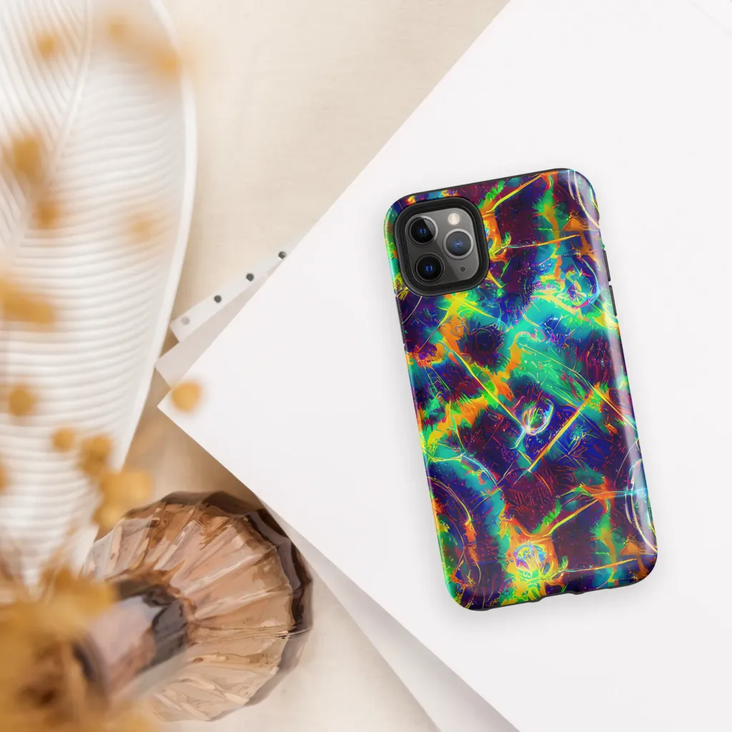 The Neon Paradox on Tough Case for iPhone® — Front