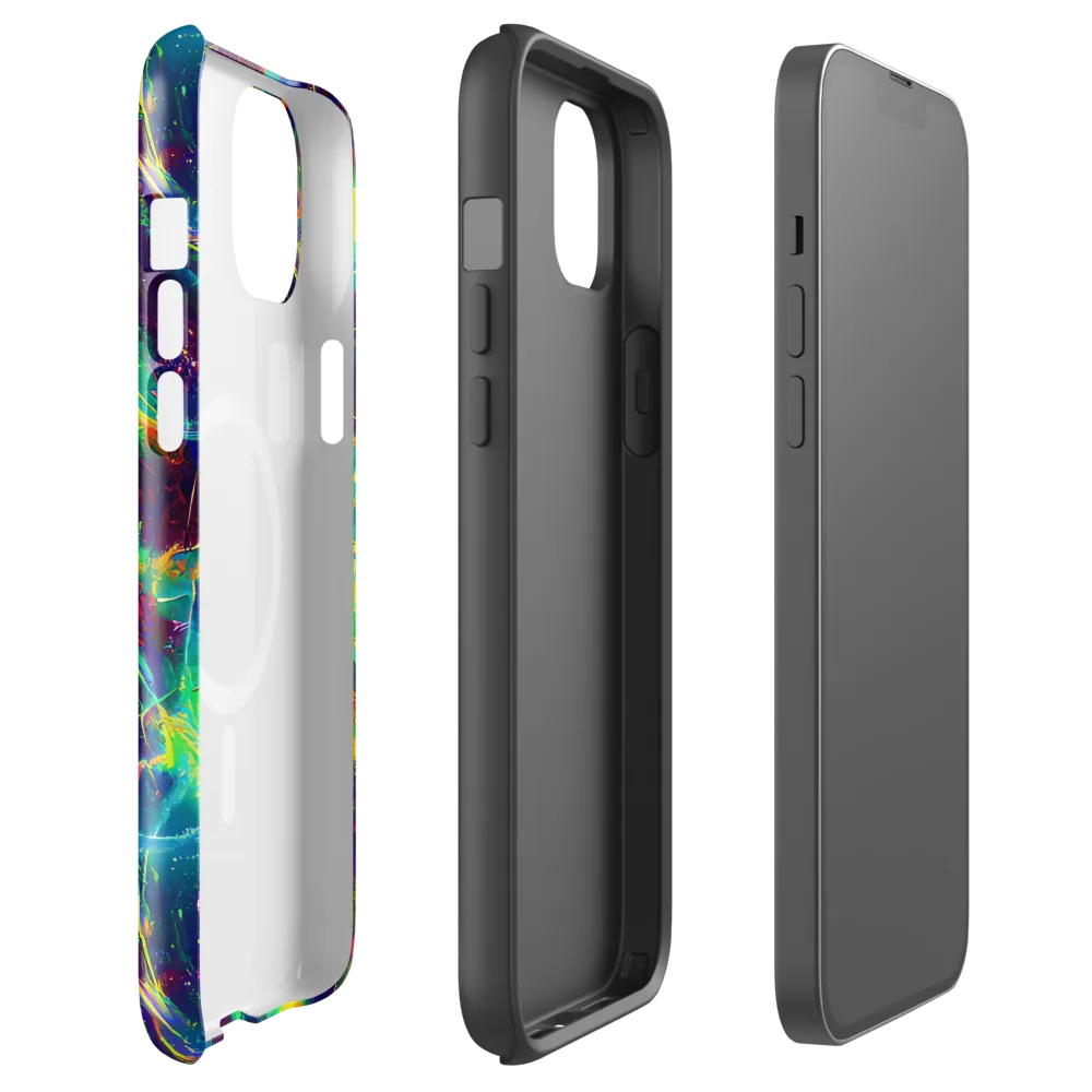 The Neon Paradox on MagSafe Tough Case for iPhone® — Front