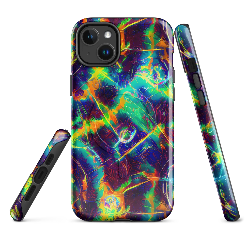 The Neon Paradox on MagSafe Tough Case for iPhone® — Front