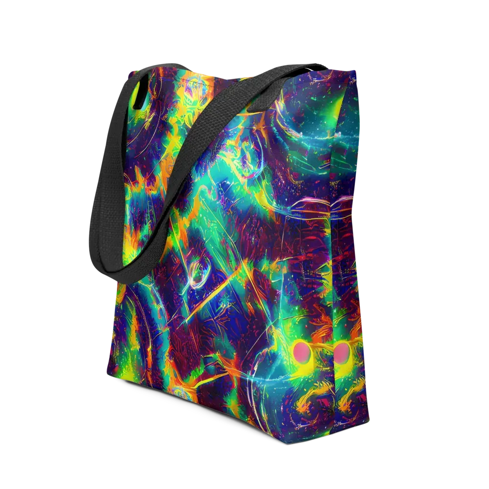 The Neon Paradox on Tote Bag — Front