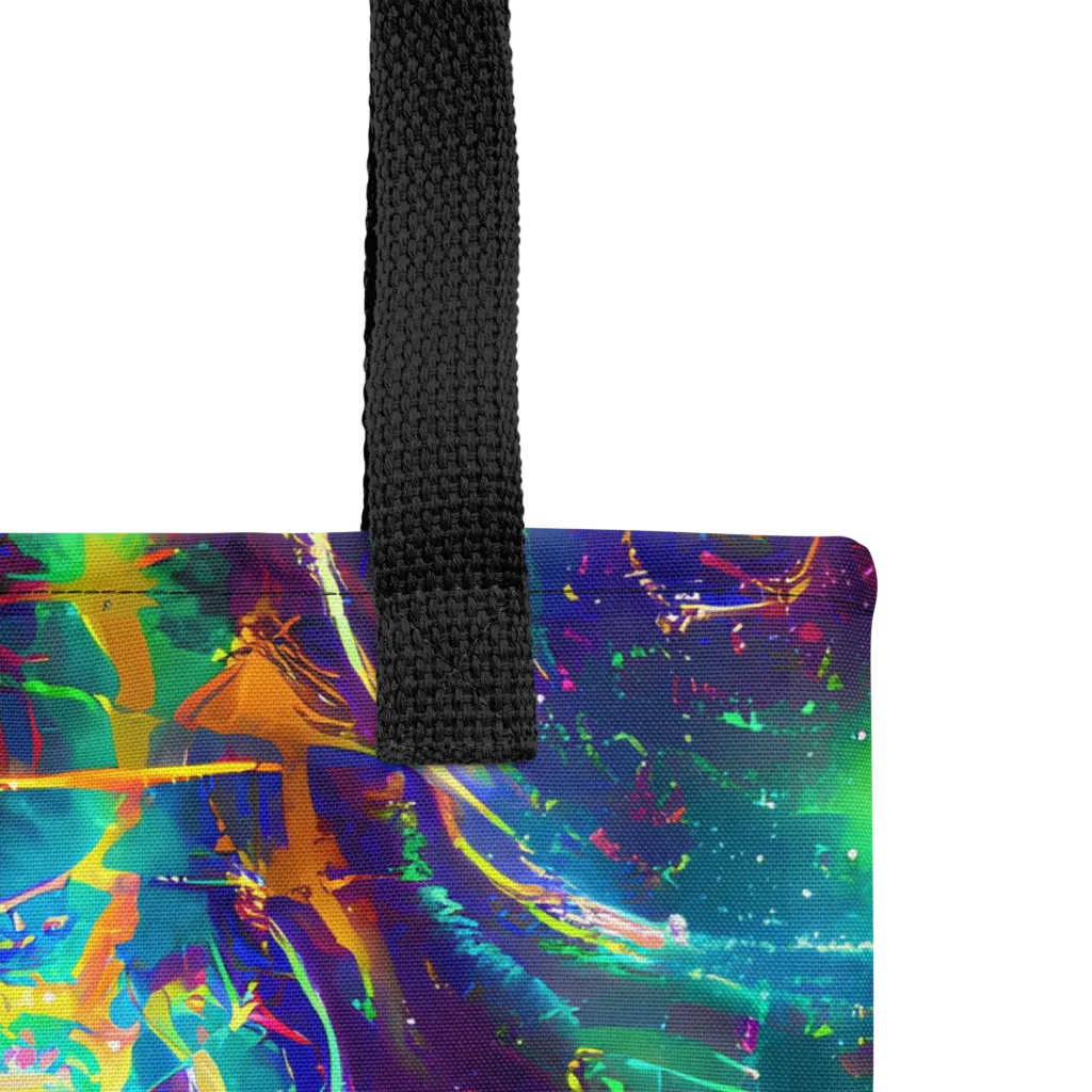 The Neon Paradox on Tote Bag — Product details