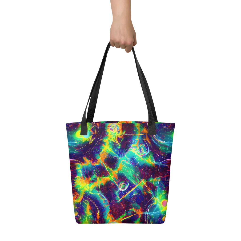 The Neon Paradox on Tote Bag — Front