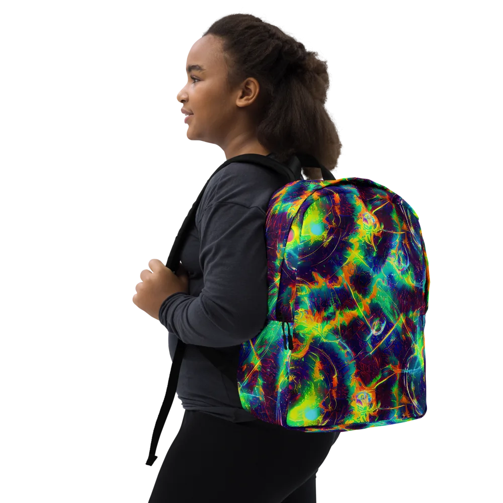 The Neon Paradox on Minimalist Backpack — Right Front