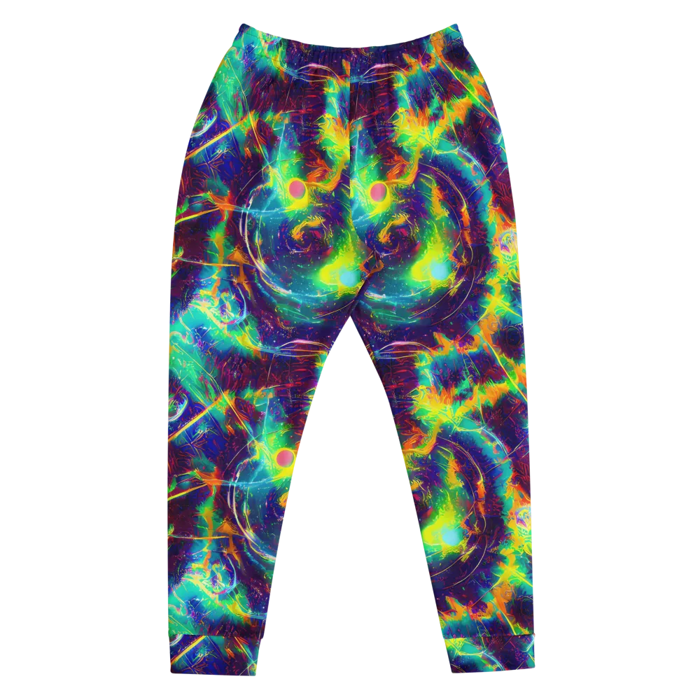 The Neon Paradox on Men's Joggers — Front