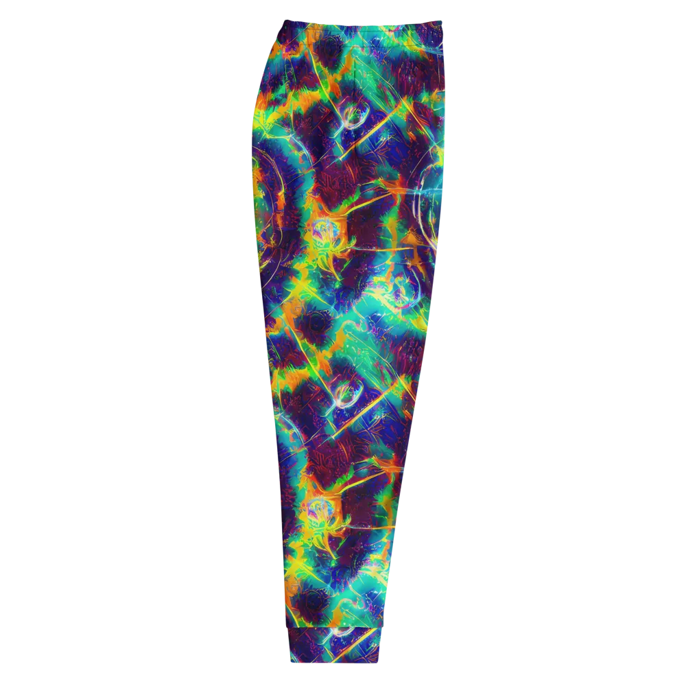 The Neon Paradox on Men's Joggers — Right