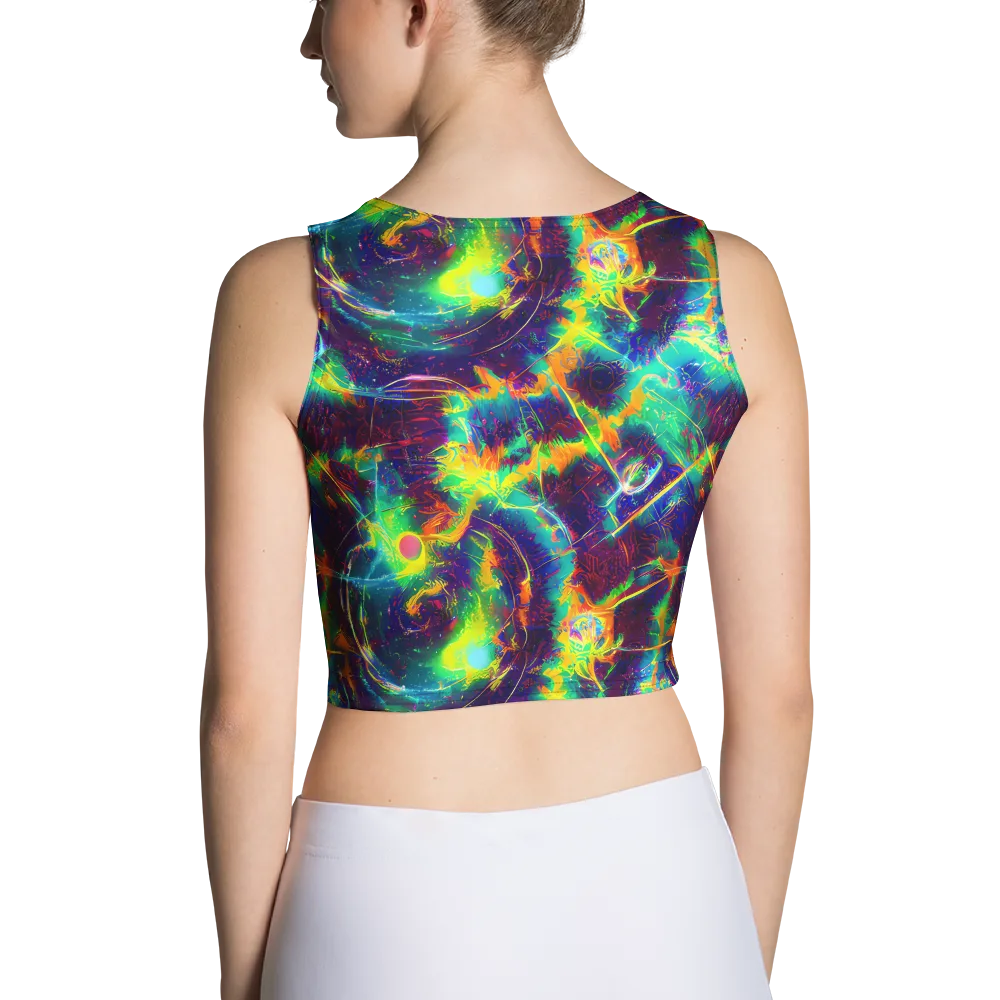 The Neon Paradox on Crop Top — Back
