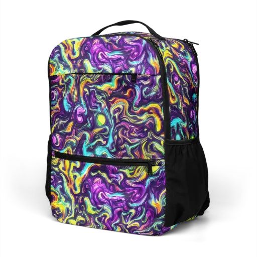 Violet Riverstone on a Utility Backpack