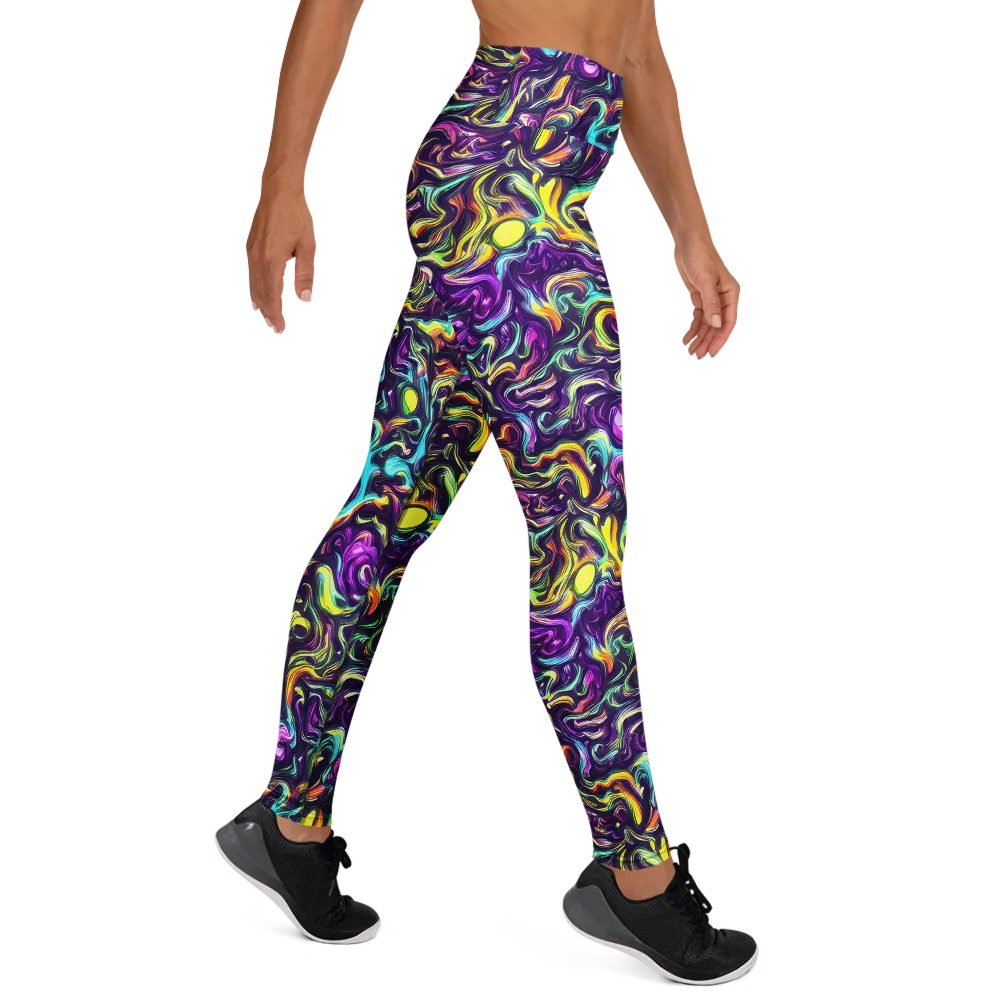 Violet Riverstone on Yoga Leggings — Right